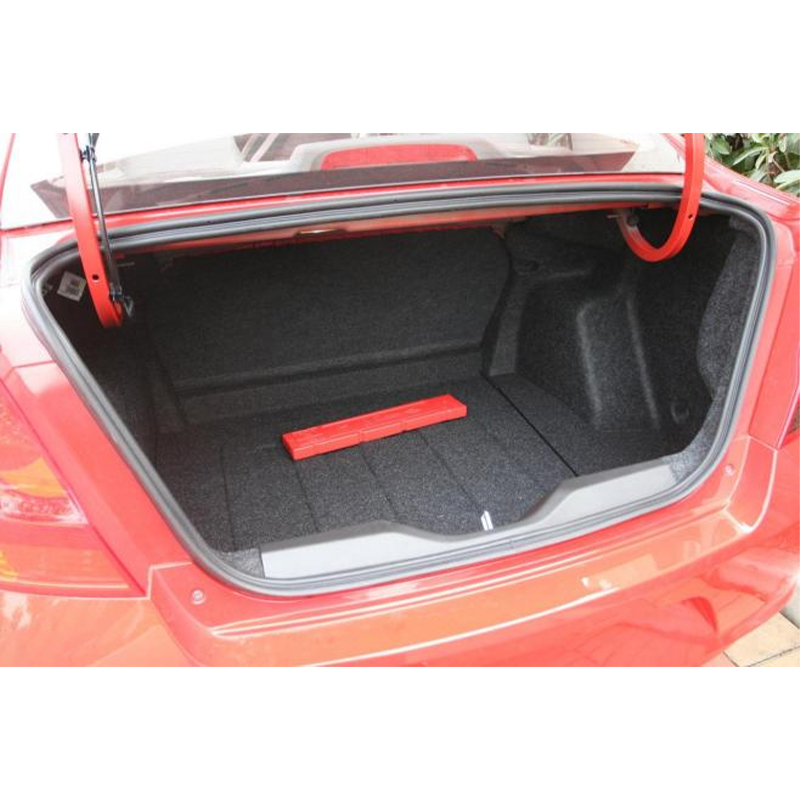 How to reduce internal stress in the material during the manufacturing process of car spare tire covers using dot honeycomb panels?